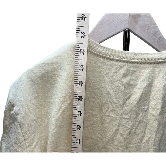 Patagonia Men’s Slim Fit Pocket Tee‎ Beige Organic Cotton Recycled Polyester-M - Picture 6 of 8